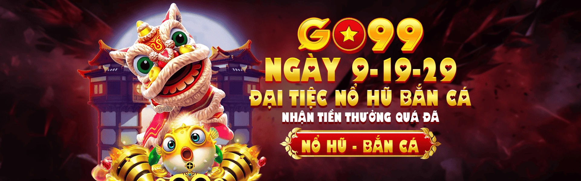 Banner chính thức GO99 về cổng giải trí trực tuyến